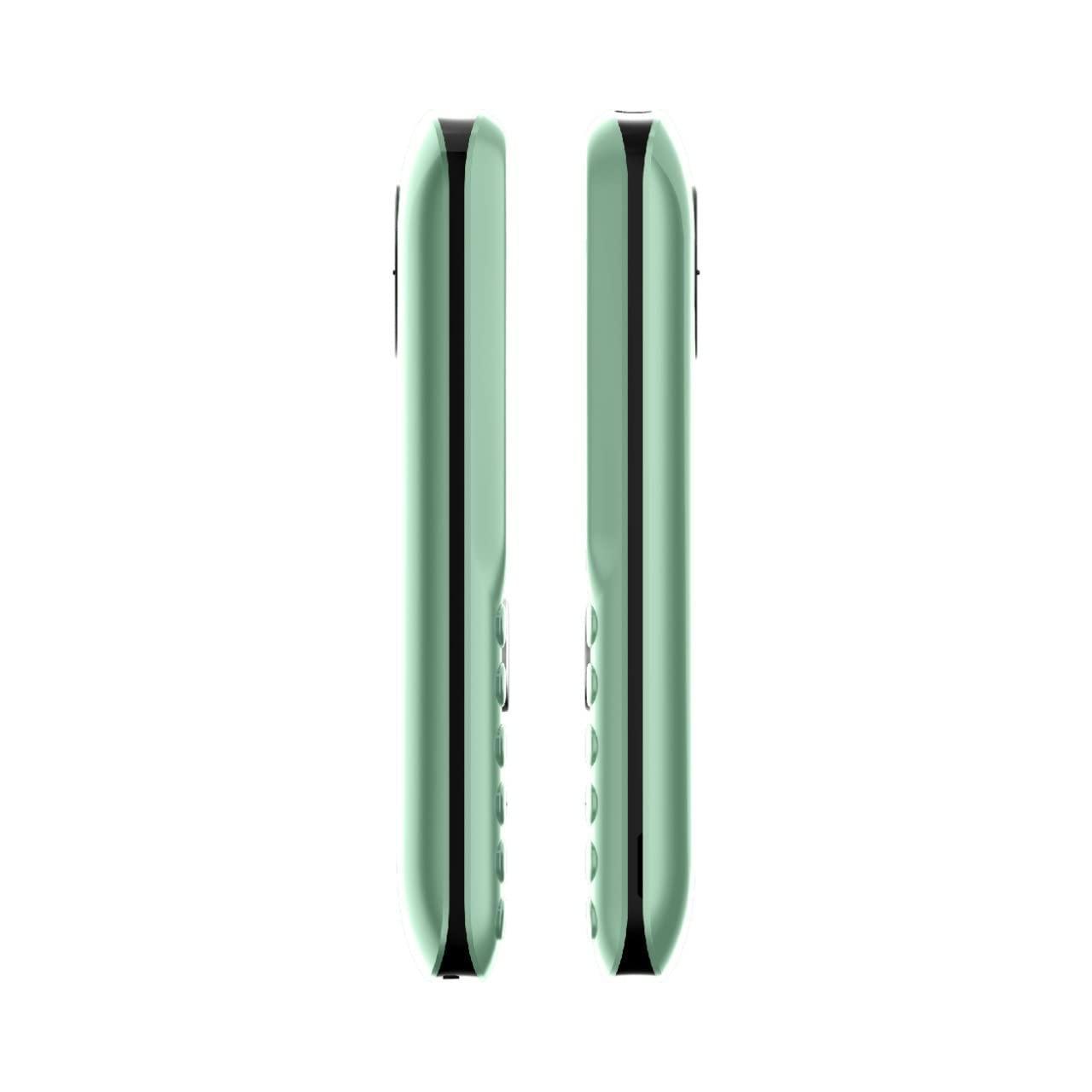 itel it2163s (4.5cm, 1200mAh, BT Caller, Kingtalker, 12+1 Month Warranty on Device with 111 Days Replacement)_Light Green 115x49.5x14.2mm - Triveni World