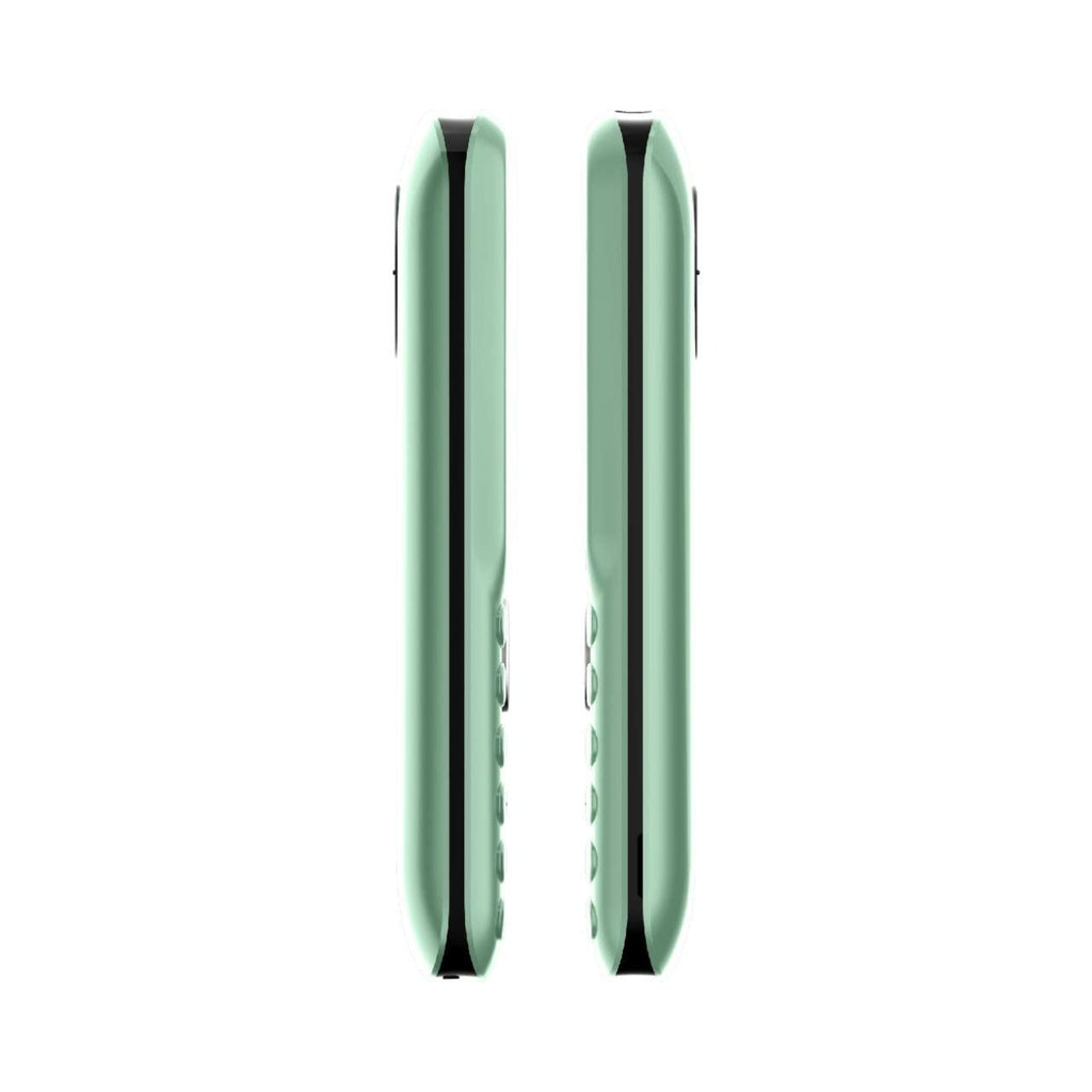 itel it2163s (4.5cm, 1200mAh, BT Caller, Kingtalker, 12+1 Month Warranty on Device with 111 Days Replacement)_Light Green 115x49.5x14.2mm - Triveni World