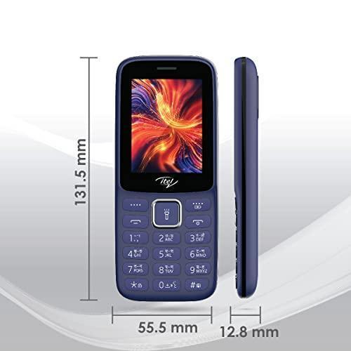 itel it5029 (2.4 inch Display, 1200mAh, Premium ID, Deep Blue) - Triveni World