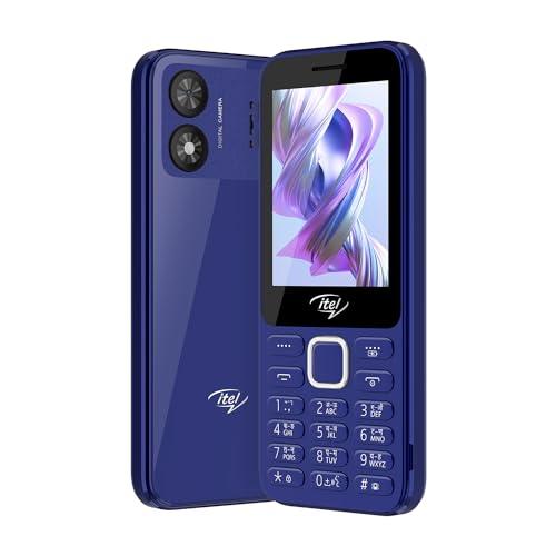 itel it5330-2.8 inch Big Display with Premium Glass Like Back Design, 1900 mAh Battery, Auto Call Recording and Wireless FM_ Blue - Triveni World