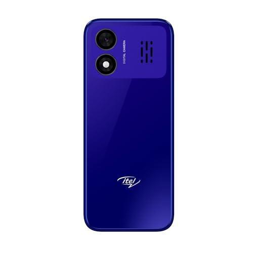 itel it5330-2.8 inch Big Display with Premium Glass Like Back Design, 1900 mAh Battery, Auto Call Recording and Wireless FM_ Blue - Triveni World