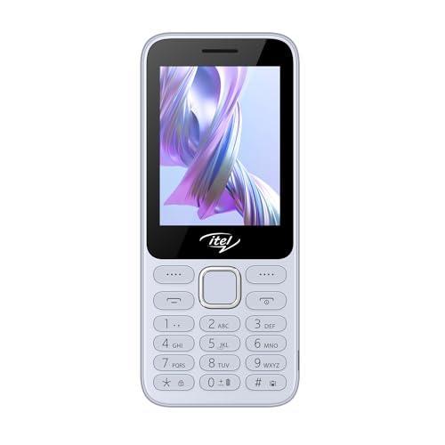 itel it5330-2.8 inch Big Display with Premium Glass Like Back Design, 1900 mAh Battery, Auto Call Recording and Wireless FM_ Light Blue - Triveni World