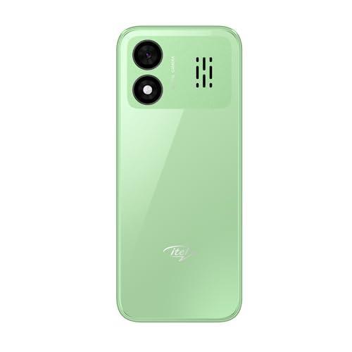 itel it5330-2.8 inch Big Display with Premium Glass Like Back Design, 1900 mAh Battery, Auto Call Recording and Wireless FM_ Light Green - Triveni World