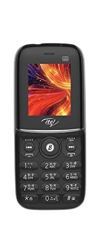 itel MagicX (6.1cm QVGA Display, 4G Volte Enabled, Ultra Slim, Boomplay, LetsChat)_Black - Triveni World