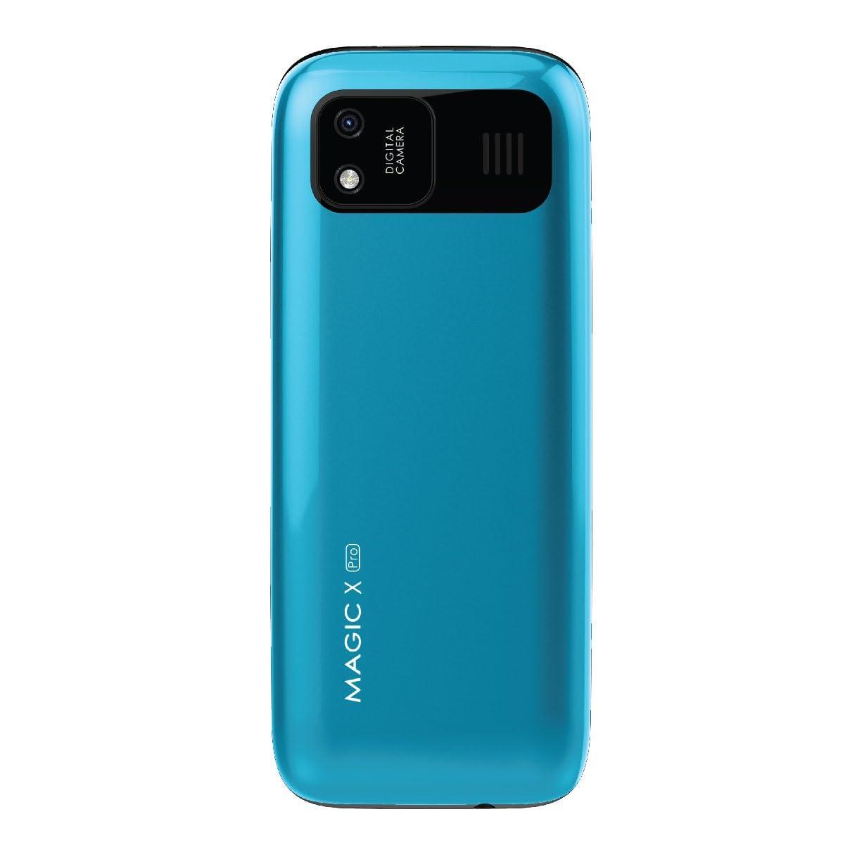 itel MagicX Pro 4G| 1200 mAh Battery| Expanadable Storage Upto 64GB (Blue) - Triveni World