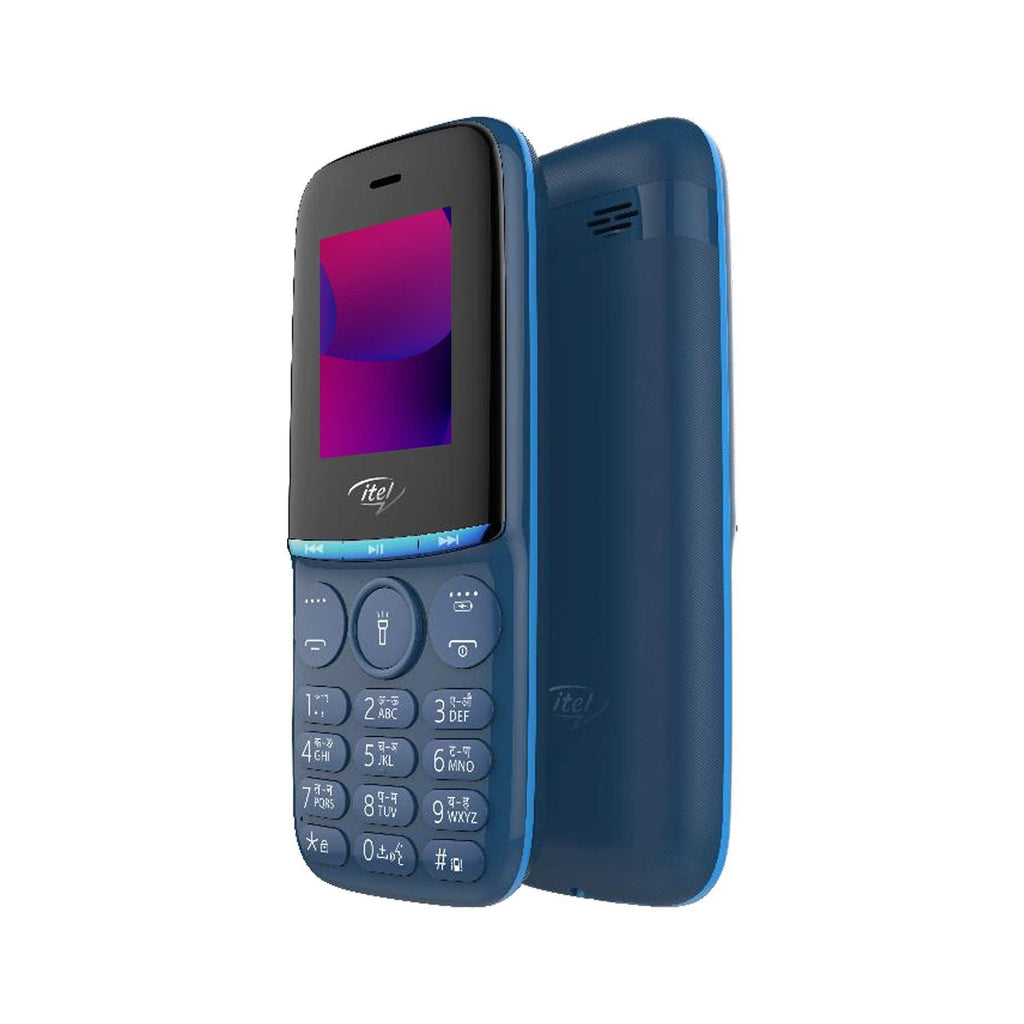 itel Muzik110 (4.5cm, Loud Sound, Deep Blue) - Triveni World