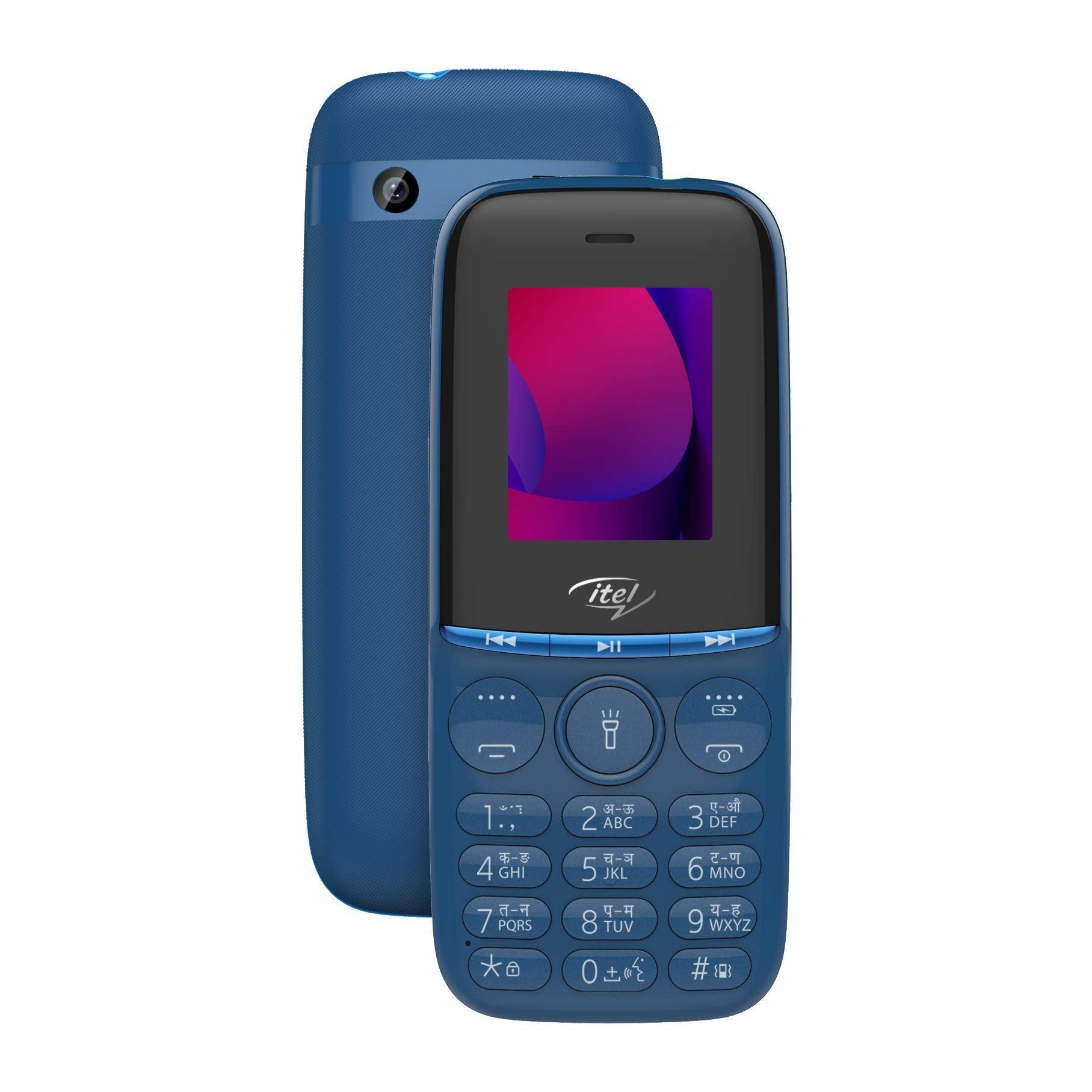 itel Muzik110 (4.5cm, Loud Sound, Deep Blue) - Triveni World