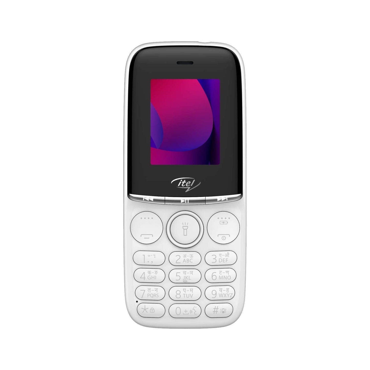 itel Muzik110 (4.5cm, Loud Sound, White) - Triveni World