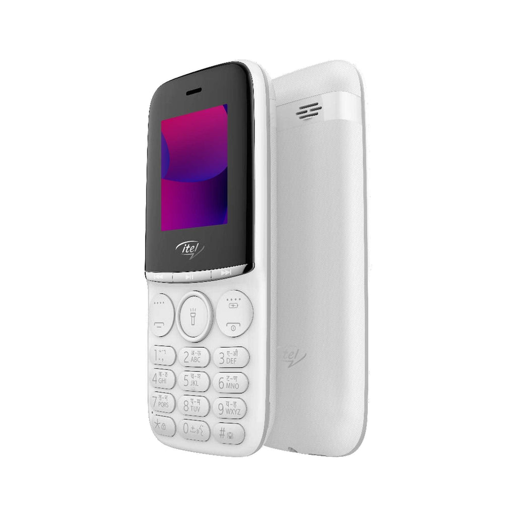 itel Muzik110 (4.5cm, Loud Sound, White) - Triveni World