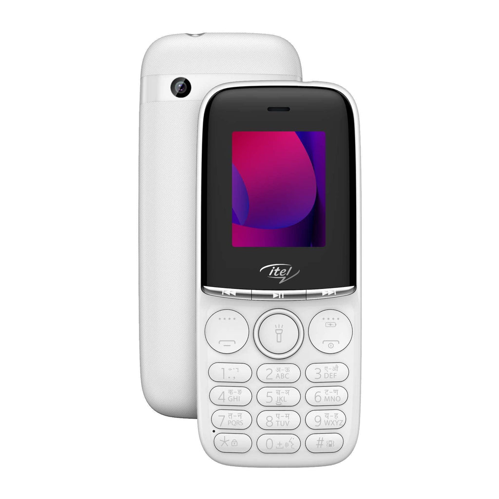 itel Muzik110 (4.5cm, Loud Sound, White) - Triveni World