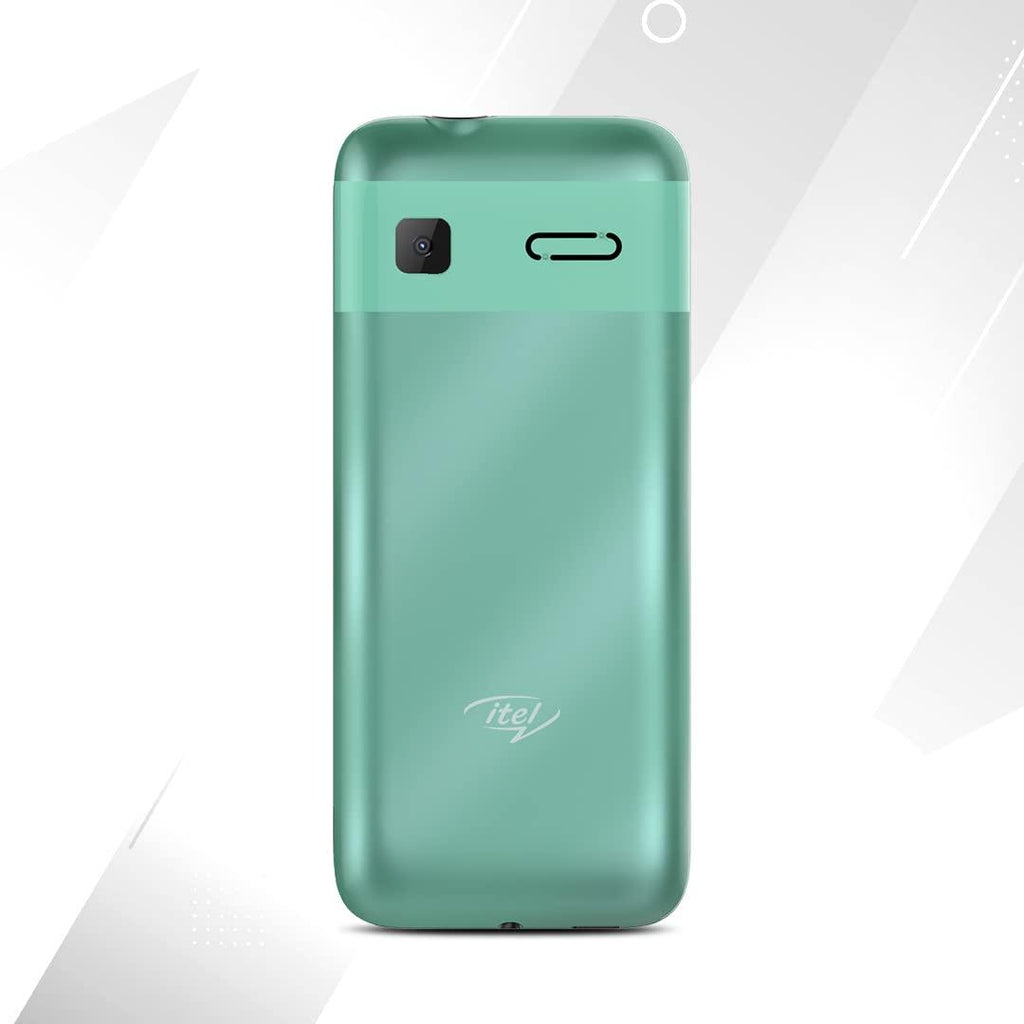 itel Power110N Comes with Big Battery of 2500 mAh with 12 Days Battery Backup, LetsChat, Big LED Torch, Vibration Mode, 09 Input Language Support_Light Green - Triveni World