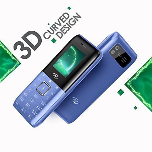 itel Power200 (4.5cm, 2500mAh, Stylish ID, 3D Curved Display Lens, Blue) - Triveni World