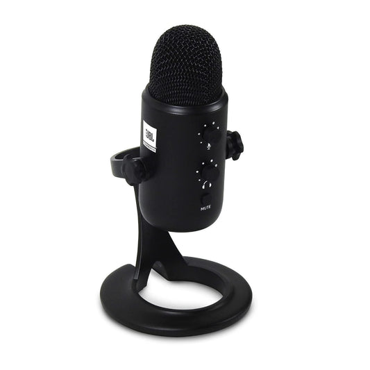 JBL Commercial CSUM10 Compact USB Microphone for Recording, Streaming and Online Calls, Black, Medium, Omnidirectional - Triveni World