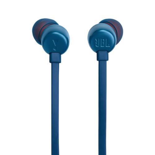 JBL Tune 310 Wired in-Ear Type C Headphones, Hi-Res Audio with Digital-to-Analog Converter, 3-Button EQ Preset Remote with Microphone, Tangle-Free Flat Cable, Compatible with USB-C Devices (Blue) - Triveni World