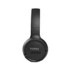 JBL Tune 510BT, On Ear Wireless Headphones with Mic, up to 40 Hours Playtime, Pure Bass, Quick Charging, Dual Pairing, Bluetooth 5.0 & Voice Assistant Support for Mobile Phones (Black) - Triveni World