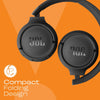 JBL Tune 520BT Wireless On Ear Headphones with Mic, Pure Bass Sound, Upto 57 Hrs Playtime, Speedcharge, Customizable Bass with Headphones App, Lightweight, Bluetooth 5.3 (Black) - Triveni World