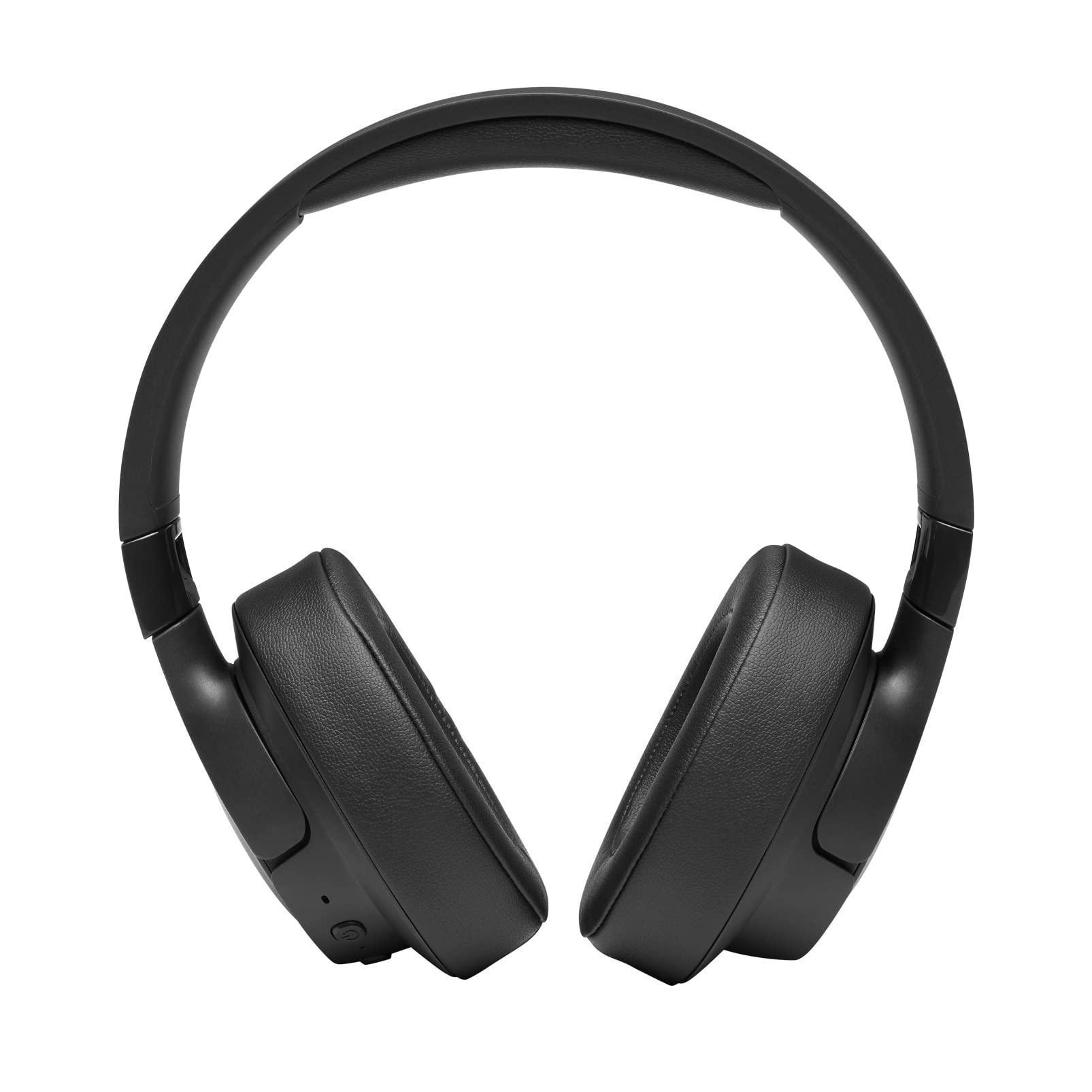 JBL Tune 760NC, Wireless Over Ear Active Noise Cancellation Headphones with Mic, Upto 50 Hours Playtime, Multi-Device Connectivity, Pure Bass, AUX & Voice Assistant Support for Mobile Phones (Black) - Triveni World