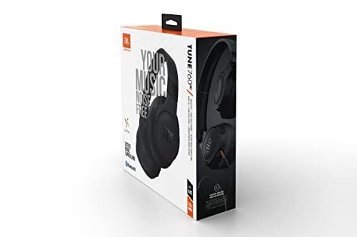 JBL Tune 760NC, Wireless Over Ear Active Noise Cancellation Headphones with Mic, Upto 50 Hours Playtime, Multi-Device Connectivity, Pure Bass, AUX & Voice Assistant Support for Mobile Phones (Black) - Triveni World