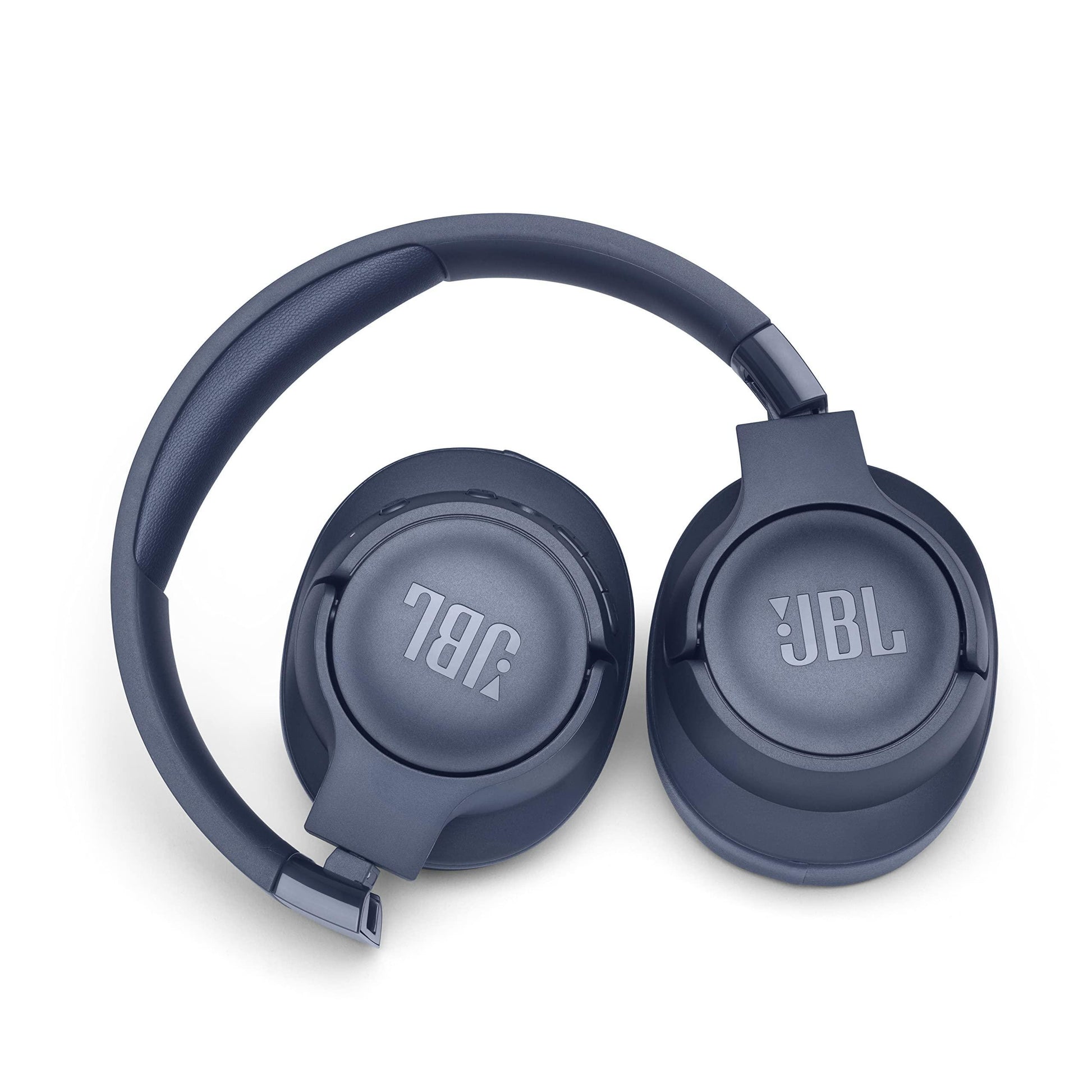 JBL Tune 760NC, Wireless Over Ear Active Noise Cancellation Headphones with Mic, Upto 50 Hours Playtime, Multi-Device Connectivity, Pure Bass, AUX & Voice Assistant Support for Mobile Phones (Blue) - Triveni World