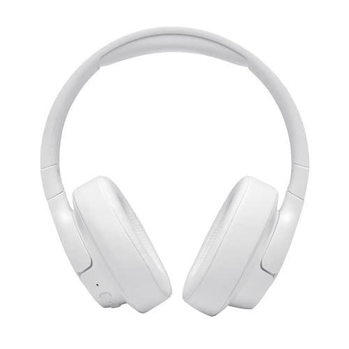 JBL Tune 760NC, Wireless Over Ear Active Noise Cancellation Headphones with Mic, Upto 50 Hours Playtime, Multi-Device Connectivity, Pure Bass, AUX & Voice Assistant Support for Mobile Phones (White) - Triveni World