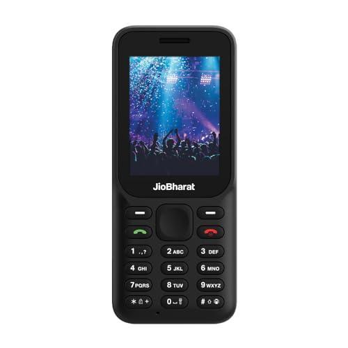 JioBharat B1 4G Keypad Phone with JioCinema, JioSaavn, JioPay (UPI), 2.4 Inch Big Display, Powerful 2000mAh Battery, Digital Camera | Black | Locked for JioNetwork - Triveni World