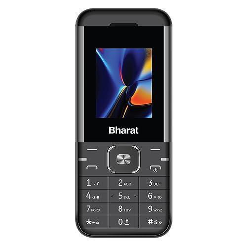 JioBharat K1 Karbonn 4G Keypad Phone with JioCinema, JioSaavn, JioPay (UPI), Long Lasting Battery, LED Torch, Digital Camera | Black & Grey | Locked for JioNetwork - Triveni World