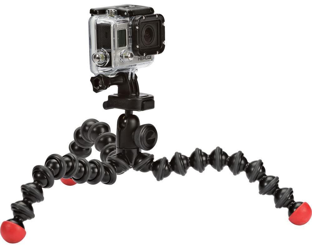 Joby GorillaPod Action Tripod, Black/Red, One Size - Triveni World