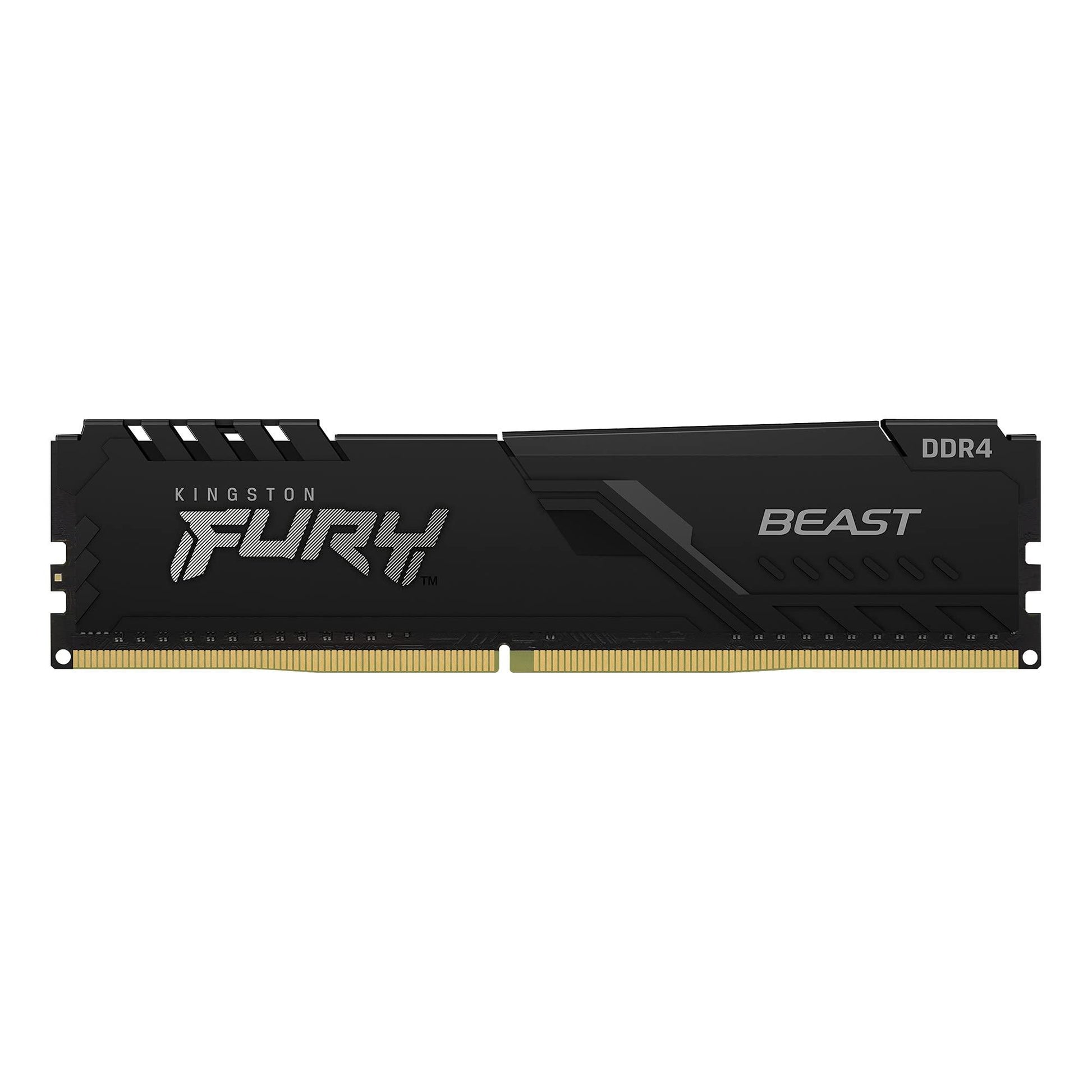 Kingston FURY 16GB 3200MHz DDR4 CL16 DIMM 1Gx8 Fury Beast Black (KF432C16BB1/16) - Triveni World