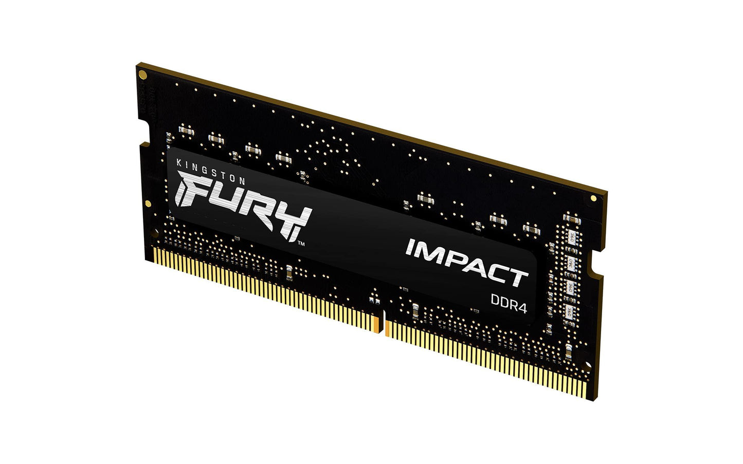 Kingston FURY 16GB 3200MHz DDR4 CL20 SODIMM Fury Impact, Black (KF432S20IB/16) - Triveni World