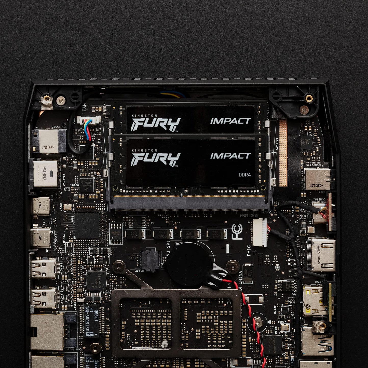 Kingston FURY 16GB 3200MHz DDR4 CL20 SODIMM Fury Impact, Black (KF432S20IB/16) - Triveni World