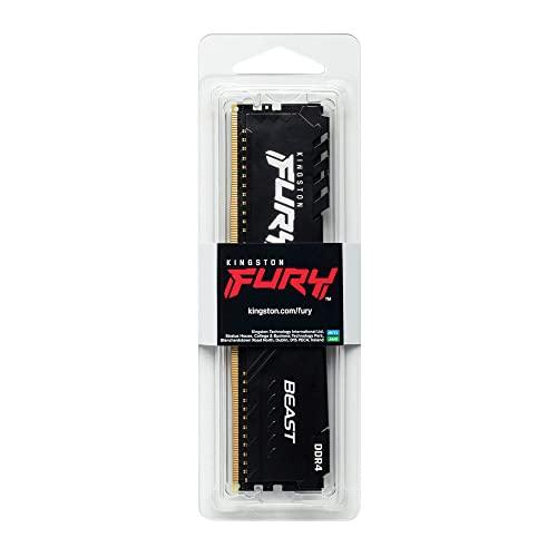 Kingston FURY 8GB 3200MHz DDR4 CL16 DIMM Fury Beast Black, Non RGB (KF432C16BB/8) - Triveni World