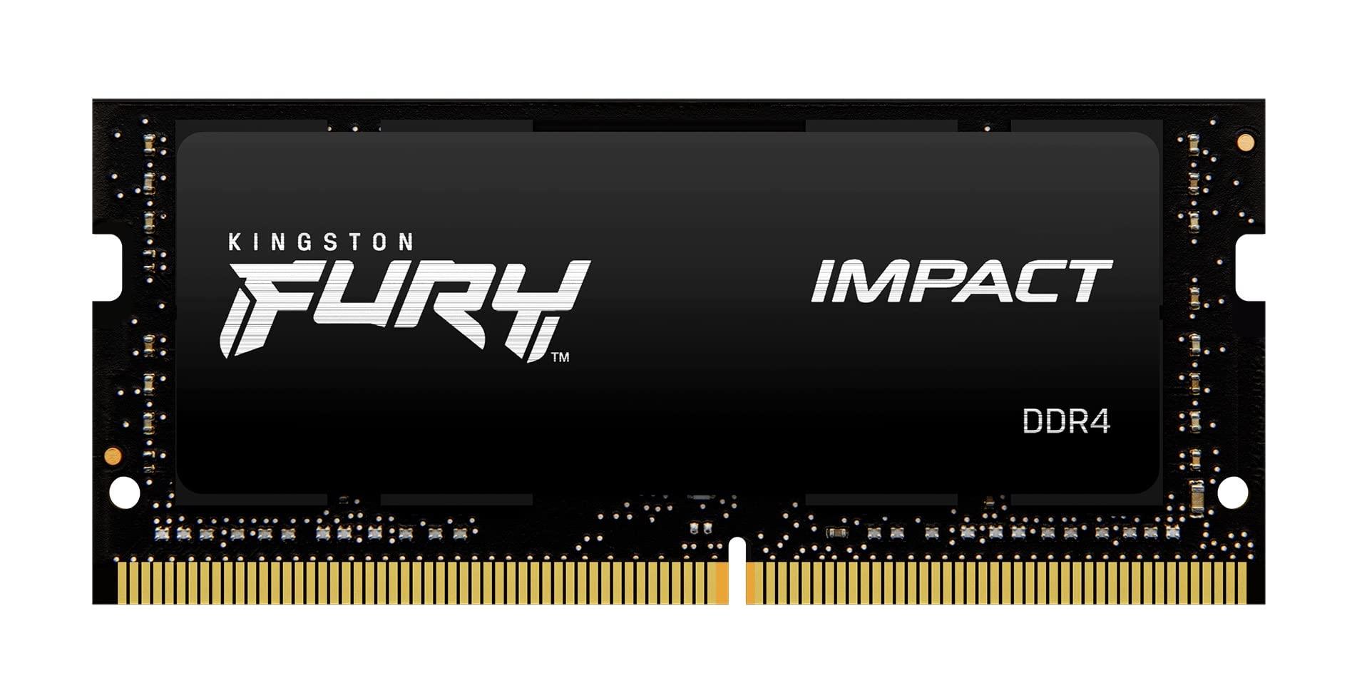 Kingston FURY Impact 32GB 3200MHz DDR4 CL20 Laptop Memory Single Stick KF432S20IB/32 - Triveni World