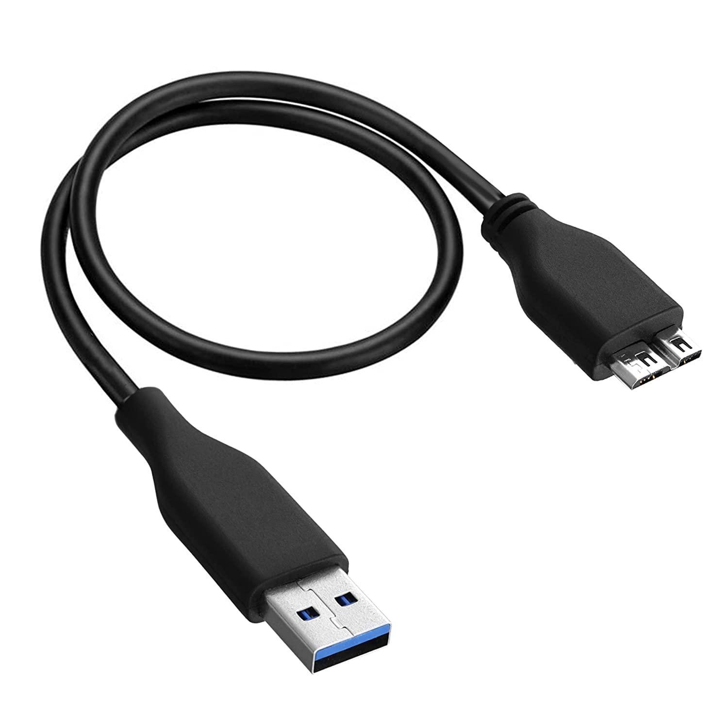 Lapster USB 3.0 A to Micro B SuperSpeed for hard disk cable - short cable - Triveni World