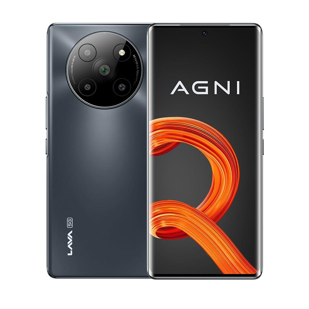 Lava Agni 2 5G (Glass Iron, 8GB RAM, 256GB Storage) |2.6GHz Dimensity 7050 6nm Processor | Curved Amoled Display| 13 5G Bands | Superfast 66W Charger | Clean Android (No Bloatware, No Ads) - Triveni World