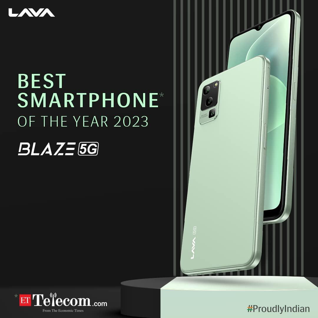 Lava Blaze 5G (Glass Green, 6GB RAM, UFS 2.2 128GB Storage) | 5G Ready | 50MP AI Triple Camera | Upto 11GB Expandable RAM | Charger Included | Clean Android (No Bloatware) - Triveni World