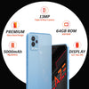 Lava Blaze (Glass Blue, 3GB RAM, 64GB Storage)| Premium Glass Back Design| 13 MP AI Triple Camera |Fingerprint Sensor| 5000 mAh Battery| Upto 6GB Expandable RAM - Triveni World