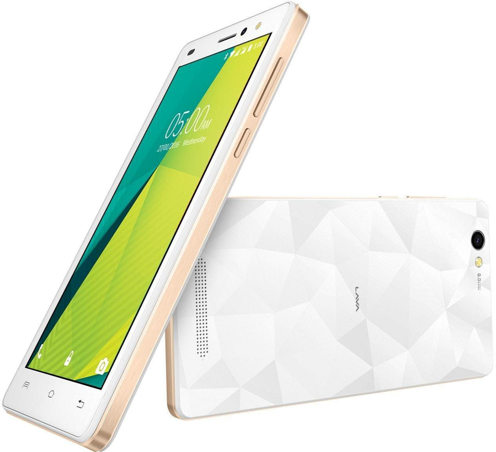 Lava X11 4G (White-Gold) - Triveni World