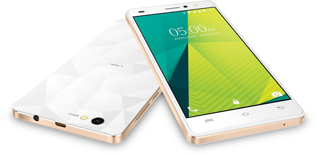 Lava X11 4G (White-Gold) - Triveni World