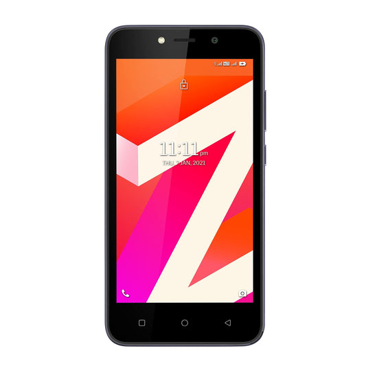 Lava Z1s-Airtel Locked for 30 Months(2GB RAM, Powerful 3100 mAh Battery) - Blue - Triveni World