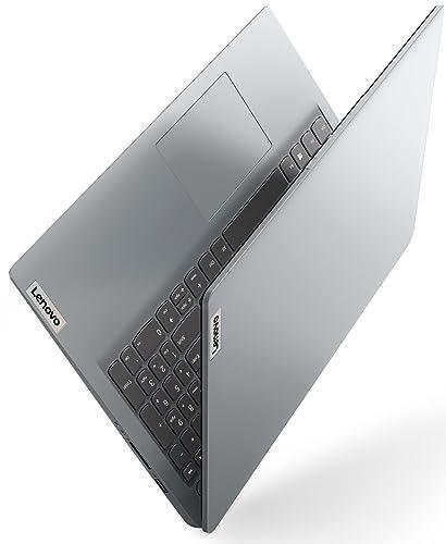 Lenovo IdeaPad 1 AMD Ryzen 5 5500U 15.6" (39.62cm) FHD Thin & Light Laptop (8GB/512GB SSD/Windows 11/Office 2021/Backlit Keyboard/1Yr Warranty + 1 Yr ADP/Grey/1.6Kg), 82R400BGIN - Triveni World