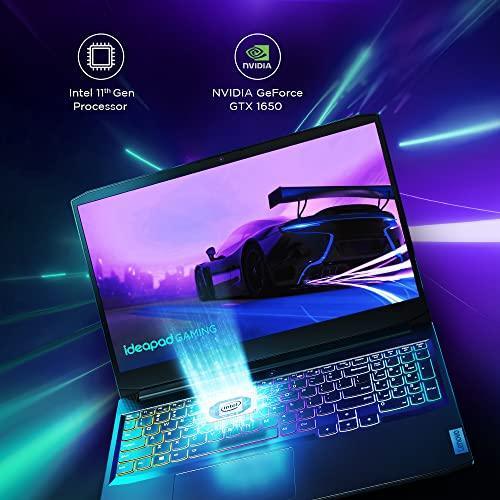 Lenovo IdeaPad Gaming 3 Intel Core i5 11th Gen 15.6" (39.62cm) FHD IPS Gaming Laptop (8GB/512GB SSD/4GB NVIDIA GTX 1650/120Hz/Win 11/Backlit/3months Game Pass/Shadow Black/2.25Kg), 82K101GSIN - Triveni World