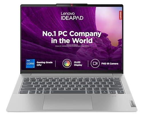 Lenovo IdeaPad Slim 5 13th Gen Intel Core i7-13620H 14"(35.5cm) WUXGA OLED Laptop (16GB/512GB SSD/Win 11/Office 2021/Backlit KB/FHD Camera/Alexa/3 Month Game Pass/Cloud Grey/1.46Kg), 82XD0040IN - Triveni World