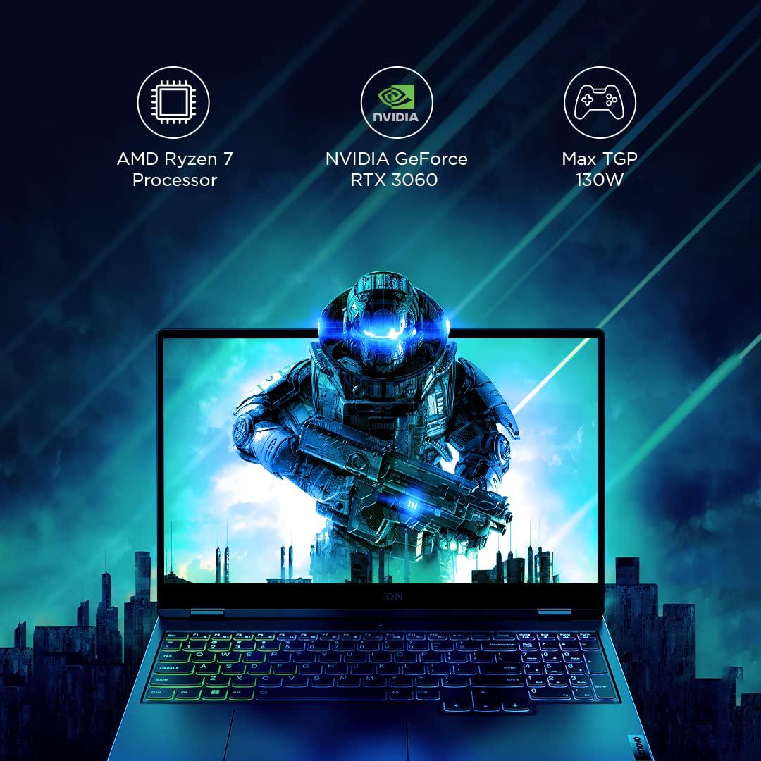 Lenovo Legion 5 AMD Ryzen 7 5800H 15.6" (39.62cm) WQHD IPS Gaming Laptop (16GB/1TB SSD/6GB NVIDIA RTX 3060/165Hz/Windows 11/Office 2021/RGB Backlit/3months Game Pass/Phantom Blue/2.4Kg), 82JU00SYIN - Triveni World