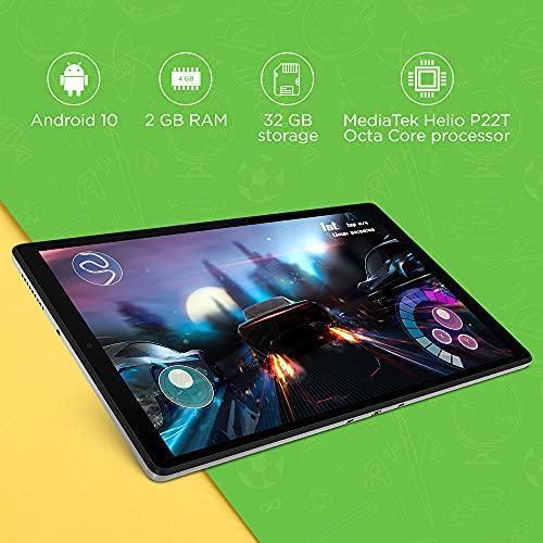 Lenovo Tab M10 HD 2nd Gen (10.1 inch(25cm), 2 GB, 32 GB, Wi-Fi+4G LTE), Platinum Grey with Metallic Body and Octa Core Processor - Triveni World