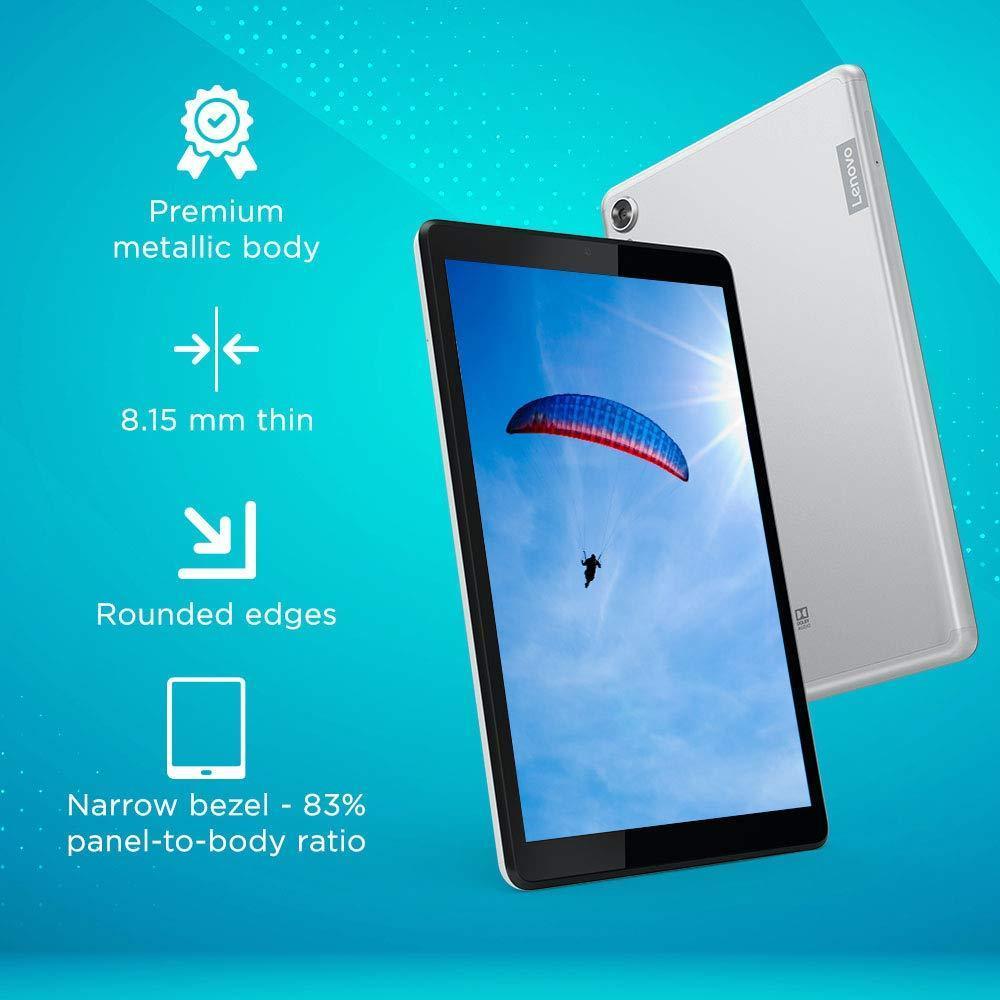 Lenovo Tab M8 (2nd Gen) FHD 20.32 cm (8 inch,3 GB, 32 GB, wi-fi+4G LTE, Voice Calling), Grey - Triveni World