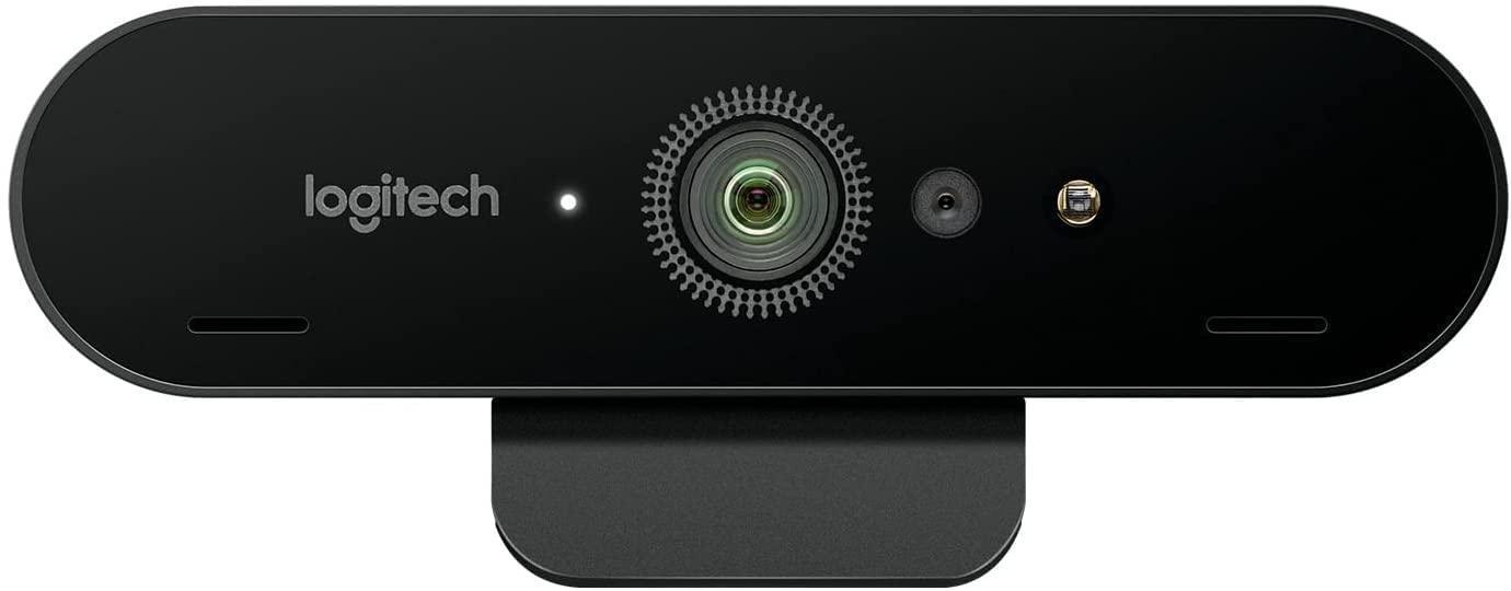 Logitech Brio 4K Ultra Hd Webcam Digital Zoom 5x with Right Light 3 with HDR, Black - Triveni World