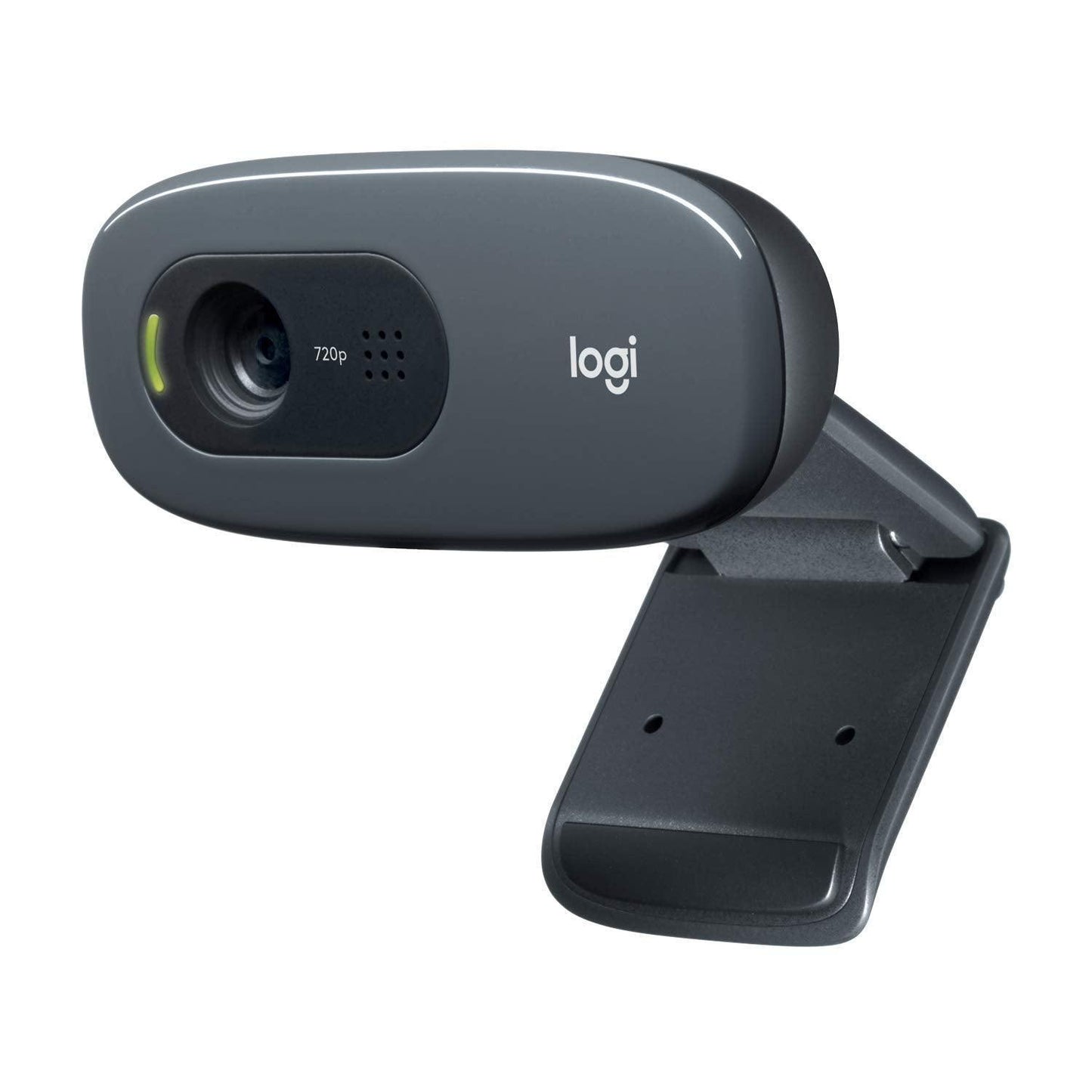 Logitech C270 Digital HD Webcam with Widescreen HD Video Calling, HD Light Correction, Noise-Reducing Mic, for Skype, FaceTime, Hangouts, WebEx, PC/Mac/Laptop/MacBook/Tablet - (Black, HD 720p/30fps) - Triveni World