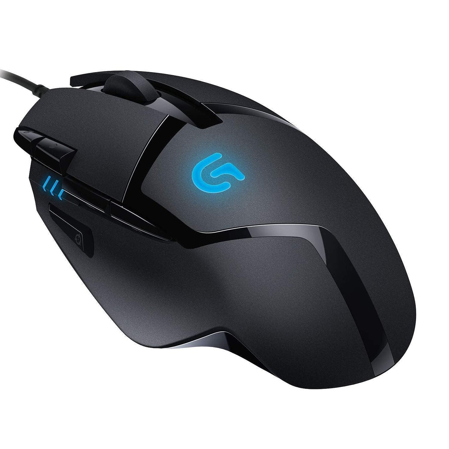 Logitech G402 Hyperion Fury USB Wired Gaming Mouse, 4,000 DPI, Lightweight, 8 Programmable Buttons, Compatible for PC/Mac - Black - Triveni World