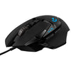 Logitech G502 Hero High Performance Wired Gaming Mouse, Hero 25K Sensor, 25,600 DPI, RGB, Adjustable Weights, 11 Programmable Buttons, On-Board Memory, PC/Mac - Black - Triveni World