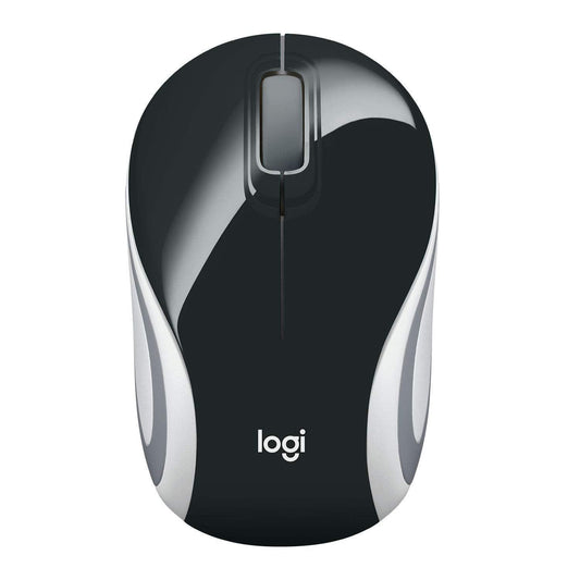 Logitech M187 Ultra Portable Wireless Mouse, 2.4 GHz with USB Receiver, 1000 DPI Optical Tracking, 3-Buttons, PC/Mac/Laptop - Black - Triveni World